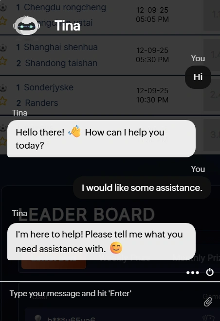 FOMO7 India live chat support interface with user conversation for quick assistance.