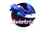 Aviatrix game icon shown on FOMO7 India, featuring the flying aircraft theme with blockchain-powered gameplay.