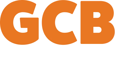 Official GCB (Gaming Certification Board) certification logo in bold orange letters with authenticity seal, verifying fair play and trust for FOMO7 India.