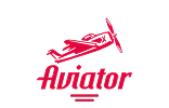 Aviator game logo featured on FOMO7 India, representing the popular crash game with rising multiplier gameplay.