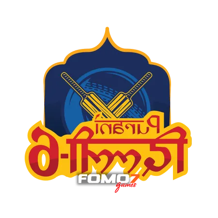 Nellai Thiraipuli Tamil Nadu Premier League team logo with crossed bats emblem by FOMO7 India